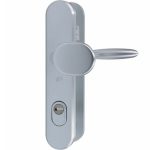 Hoppe veiligheidsbeslag PC72 SKG3 met kerntrekbeveiliging knop/kruk