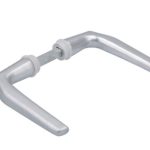 Deurklink duim aluminium F1