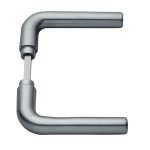 Deurklink L AXA aluminium