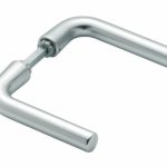 Deurklink aluminium Hoppe Bonn F1