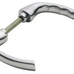 Deurklink aluminium Hoppe Tokyo