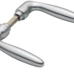 Deurklink aluminium Hoppe Verona