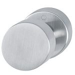 Hoppe voordeurknop aluminium F1