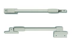 Telescopische raamuitzetter 30 cm wit