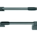 Telescopische raamuitzetter 30 cm zilver antraciet