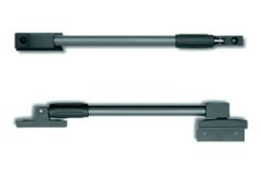 Telescopische raamuitzetter 35 cm zilver antraciet