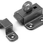 Raamknip staal verchroomd