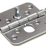 Scharnier 76x76 mm SKG2 staal verzinkt