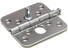 Scharnier 76x76 mm SKG2 staal verzinkt