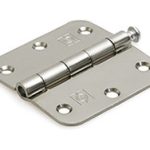 Scharnier 76x76 mm ronde hoek losse pen