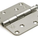 Scharnier 89x89 mm ronde hoek losse pen