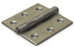 Scharnier 63x63 mm rechte hoek losse pen rvs