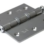 Kogellagerscharnier 76x76 mm rechte hoek losse pen