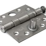 Kogellagerscharnier 89x89 mm rechte hoek SKG3 rvs