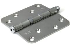 Kogellagerscharnier 89x89 mm ronde hoek losse pen