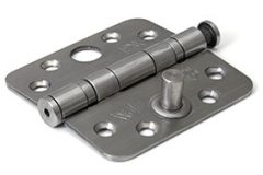 Kogellagerscharnier 89x89x3 mm ronde hoek SKG3 rvs