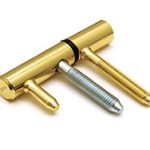 Inboorpaumelle voor houten deuren en kozijnen vermessingd