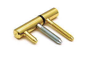 Inboorpaumelle voor houten deuren en kozijnen vermessingd