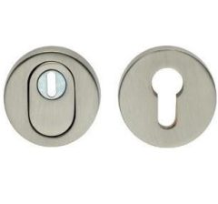 Intersteel SKG3 Veiligheid-rozet + kerntrekbeveiliging nikkel mat