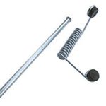 Deursluiter met scharnierpen