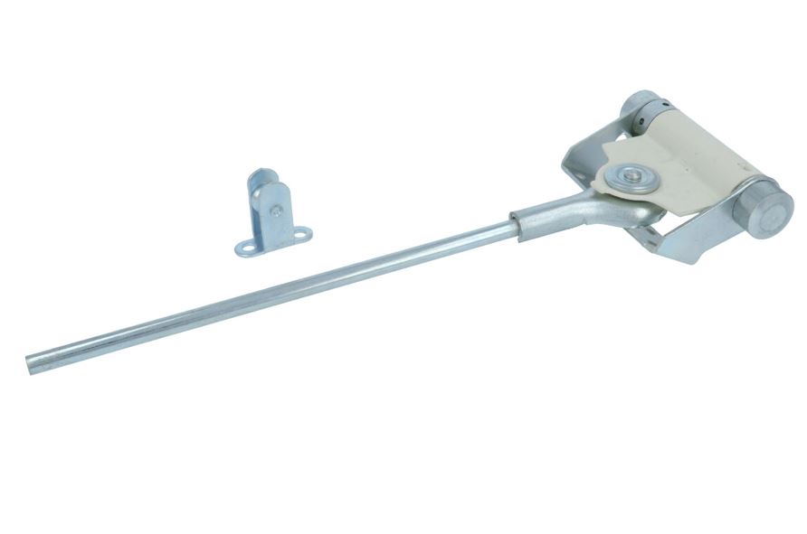 Deursluiter zwaarte 2 staal wit gelakt