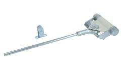 Deursluiter zwaarte 4 staal wit gelakt