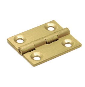 Smalscharnier 30x25 mm massief messing