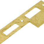 Sluitplaat nemef P1266/5 messing