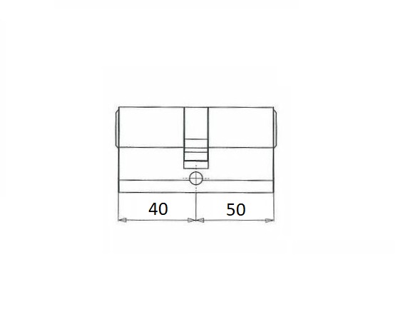 Veiligheidscilinder S2 SKG2 40/50 - Afbeelding 2