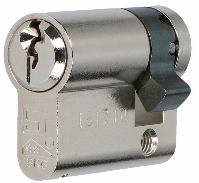 Enkele veiligheidscilinder S2 SKG2 35/10