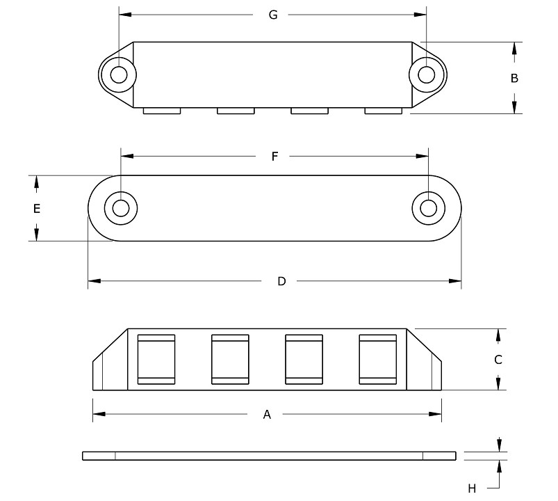 Magneetsnapper super polair 12 kg vernikkeld - Afbeelding 2