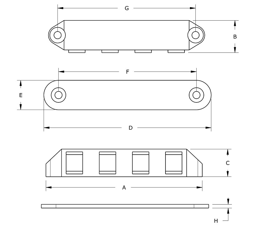 Magneetsnapper super polair 8 kg vernikkeld - Afbeelding 2