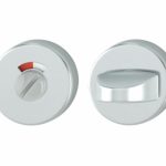 WC-rozet rond 53mm aluminium Hoppe