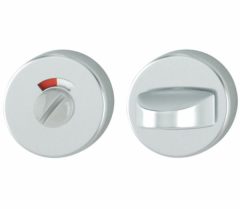 WC-rozet rond 53mm aluminium Hoppe