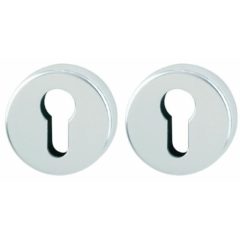 Hoppe rozet profielcilinder rond 52mm aluminium