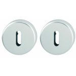 Rozet sleutelgat rond 52mm aluminium Hoppe