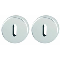 Rozet sleutelgat rond 52mm aluminium Hoppe