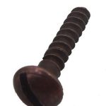 Bolkpschroef 3x16 brons antiek