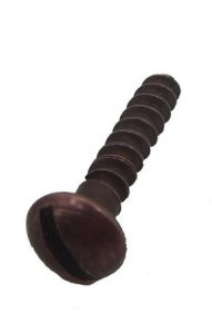 Bolkpschroef 3x16 brons antiek