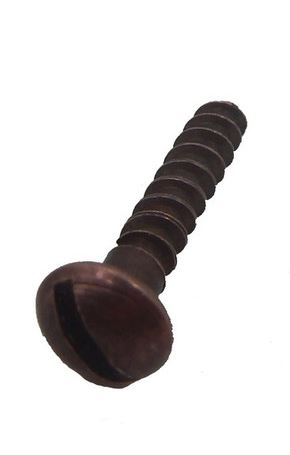 Bolkpschroef 3x16 brons antiek