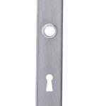 Intersteel Langschild ovaal 220x41mm SL56 rvs