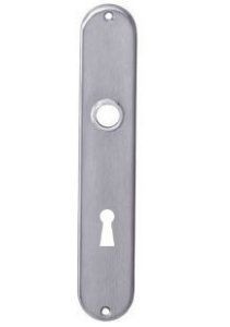 Intersteel Langschild ovaal 220x41mm SL56 rvs