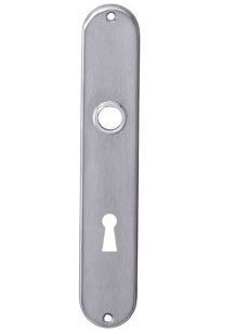 Intersteel Langschild ovaal 220x41mm SL56 rvs