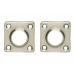 Intersteel Rozetten 38x38x5mm nikkel mat