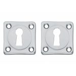 Intersteel sleutelrozetten 38x38x5mm chroom mat