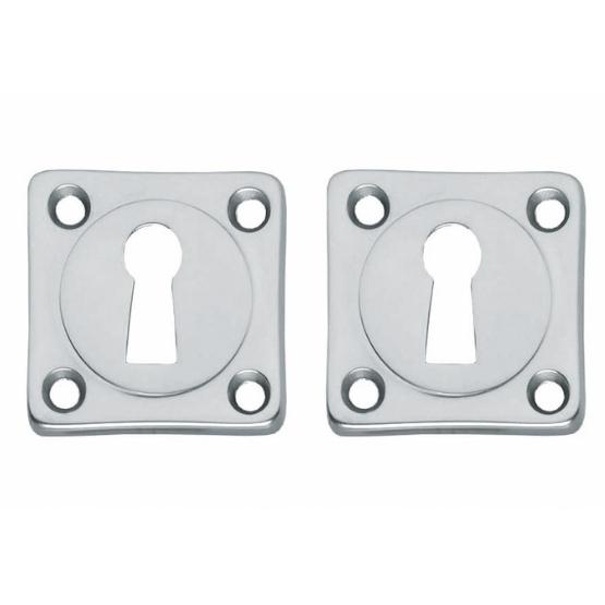 Intersteel sleutelrozetten 38x38x5mm chroom mat