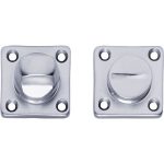 Intersteel wc-sluiting 8mm vierkant chroom mat