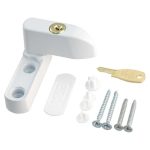 Secumax raamgrendel 832 wit