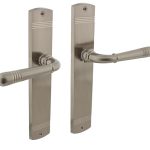 Intersteel deurklink Helena op schild blind nikkel mat