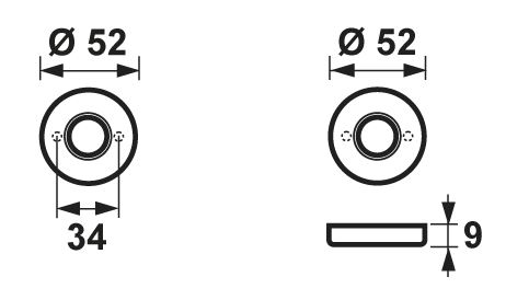 AXA krukrozet aluminium - Afbeelding 2